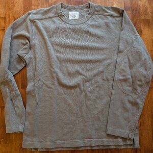 Buck Mason Field-Spec Rugby Crew in Feather